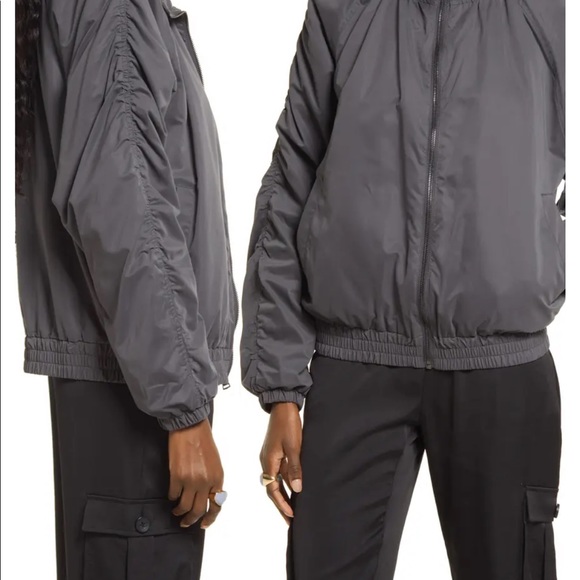 Open Edit - L, grey bomber jacket - Picture 3 of 12